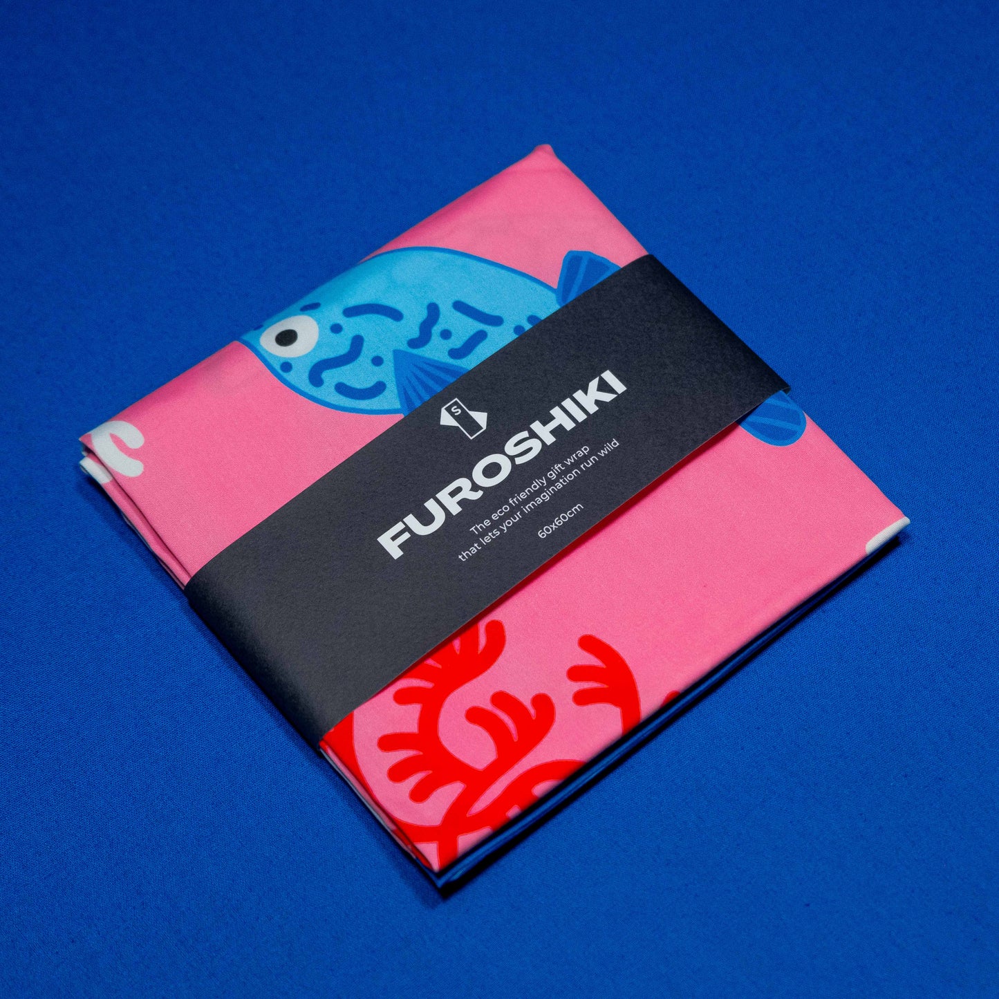 Under the Sea - Pink- Furoshiki