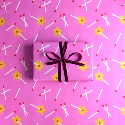 Love matches -  Wrapping Paper