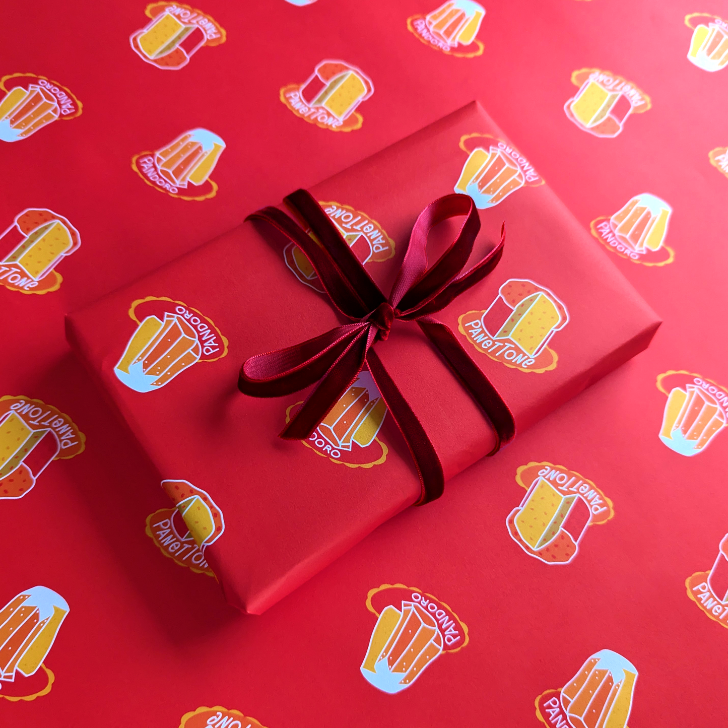 Panettone Pandoro -  Wrapping Paper