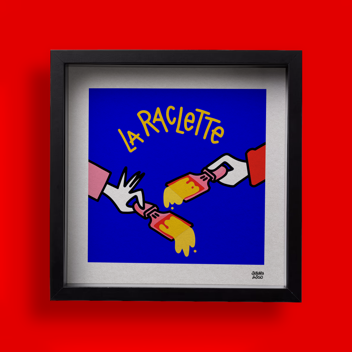 La Raclette - Print