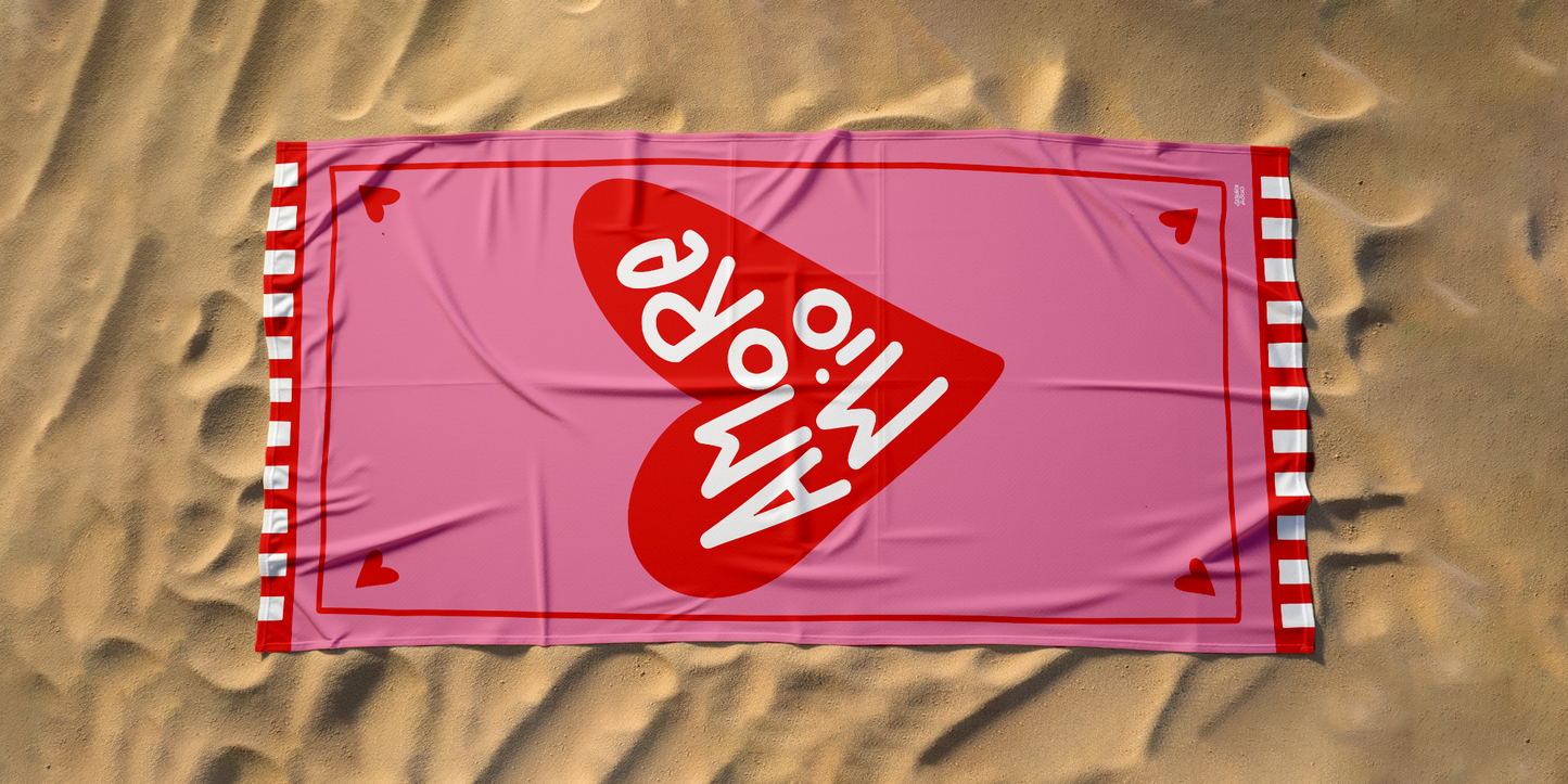Beach towel Amore mio