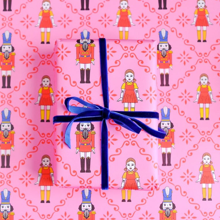 The Doll and the Nutcracker - Christmas Wrapping Paper