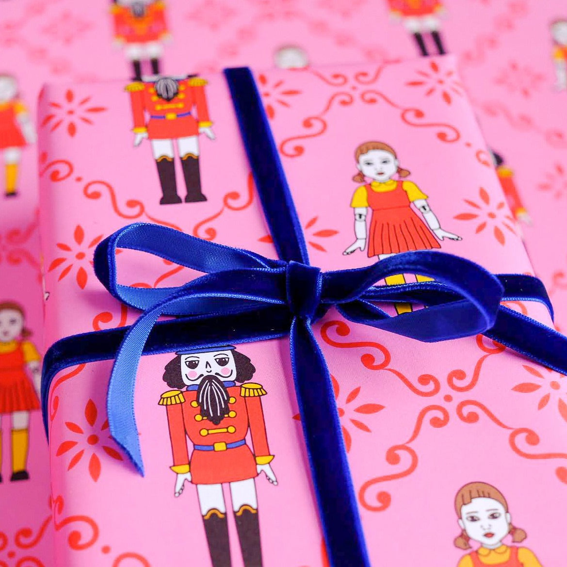 The Doll and the Nutcracker - Christmas Wrapping Paper
