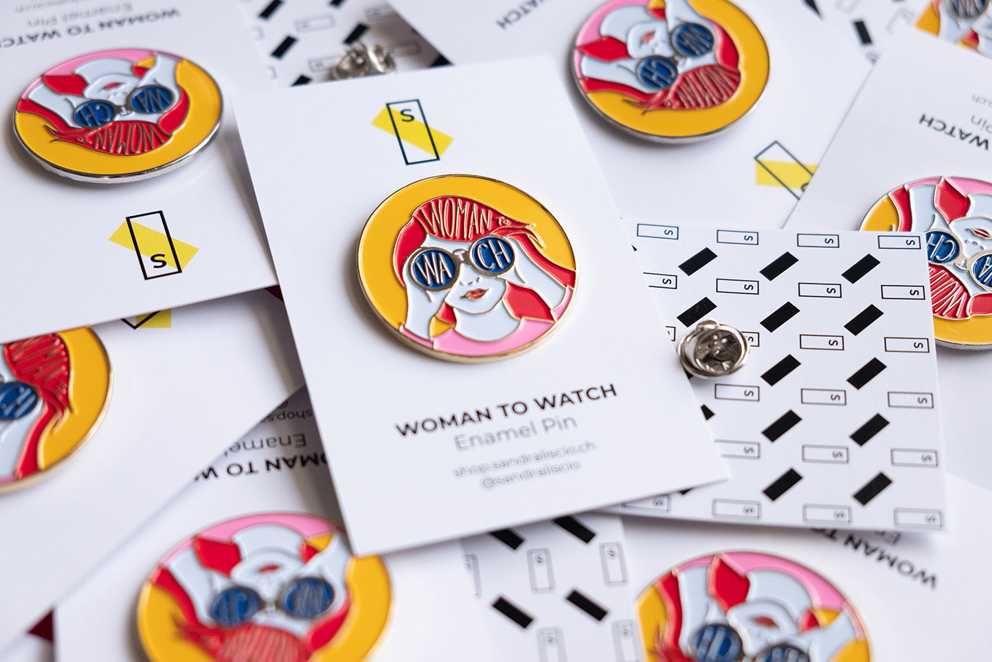 Woman to Watch - Enamel Pin