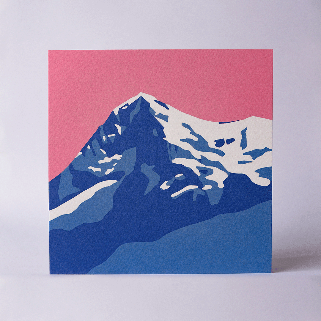 Eiger - Pink - Card