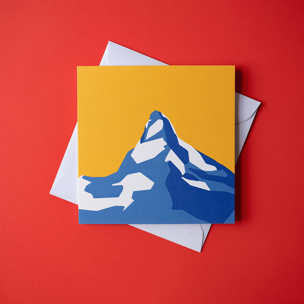 Matterhorn - Yellow - Card
