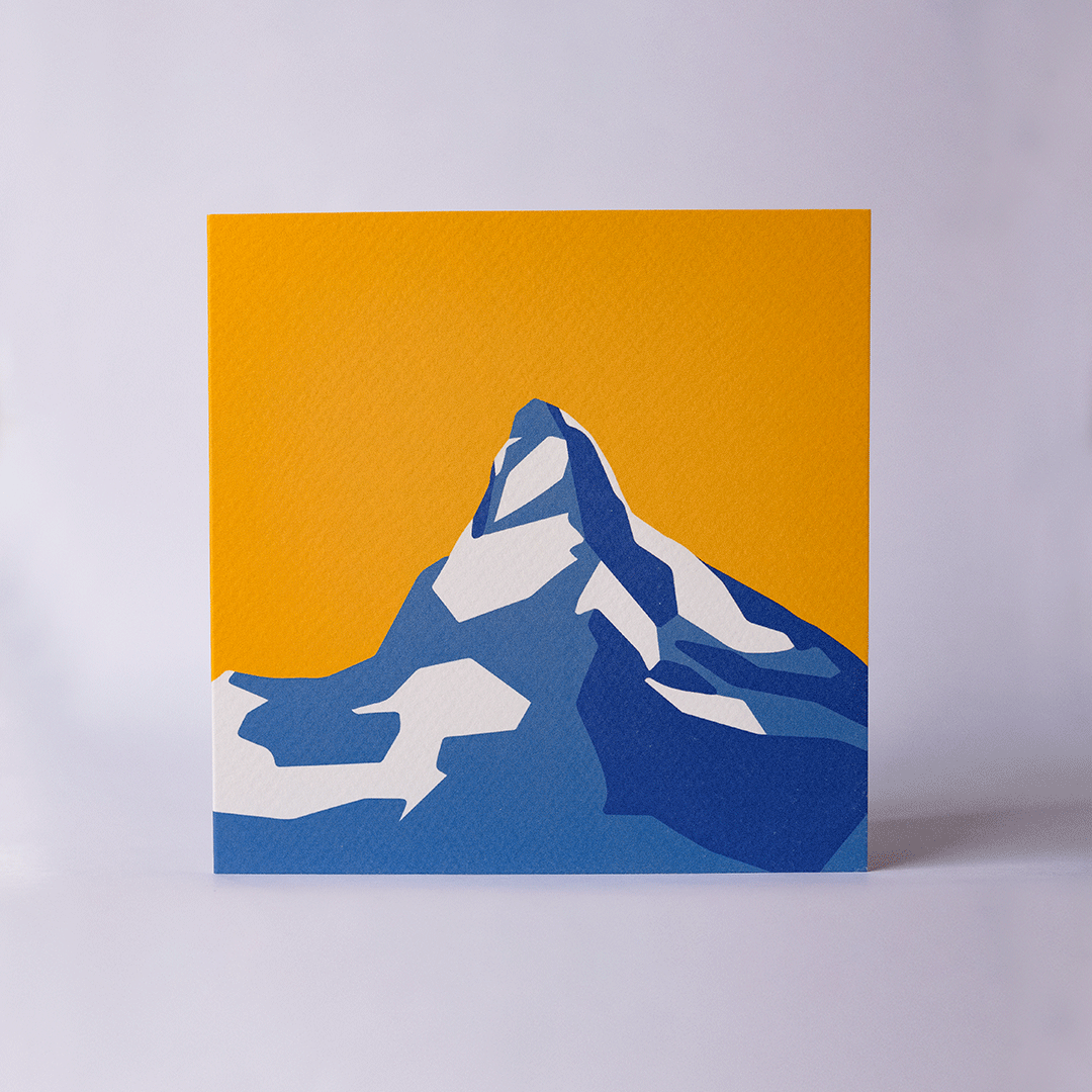 Matterhorn - Yellow - Card