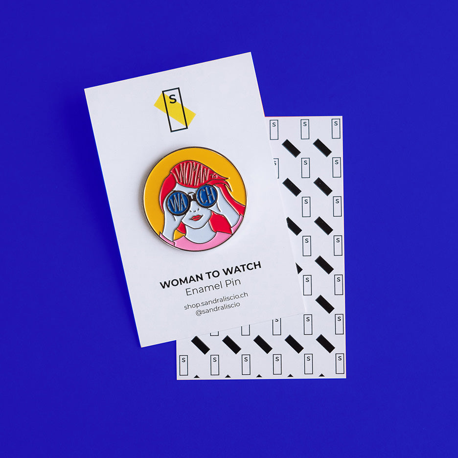 Woman to Watch - Enamel Pin